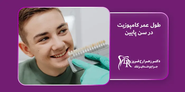 طول عمر کامپوزیت در سن پایین